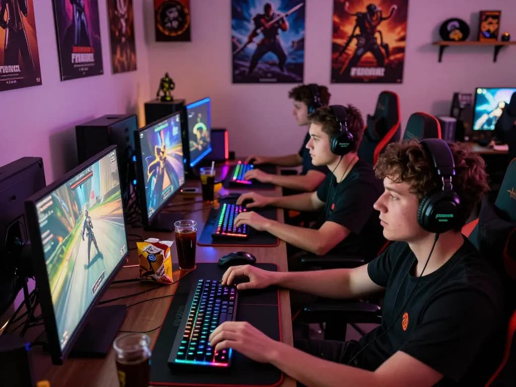 Players immersed in multiplayer games at www.mantra88.com showcasing excitement and camaraderie.