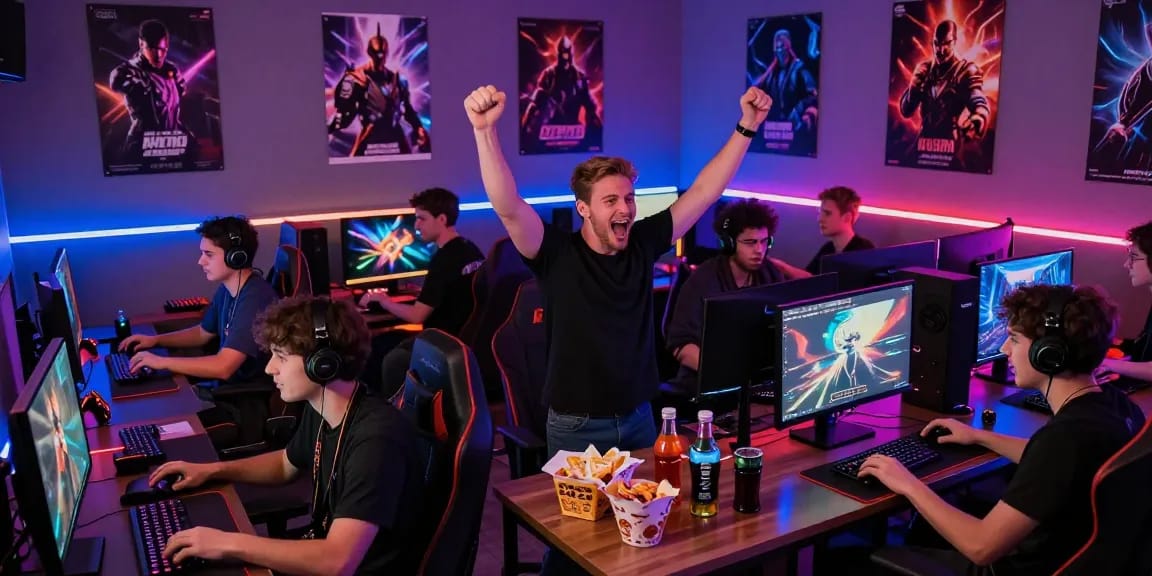 Players enjoying gaming sessions at XX88 with vibrant atmosphere and technology.