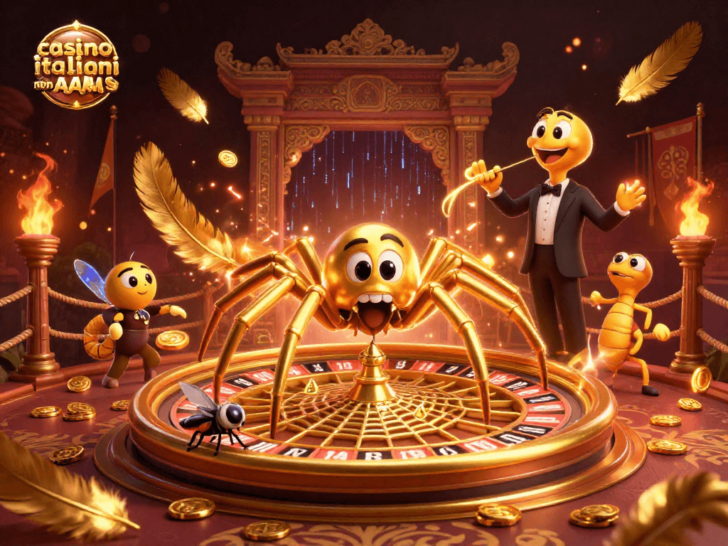 Realizza scommesse come un esperto nei casino italiani non AAMS, con scene vivaci e ricche di dettagli