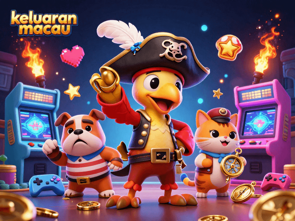 Experience thrilling gameplay at keluaran macau with adventurers conquering vibrant casino games.