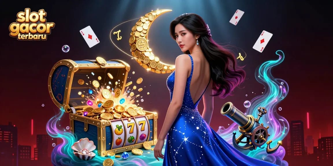 Experience thrilling action with slot gacor terbaru in a vibrant casino environment filled with dynamic elements.