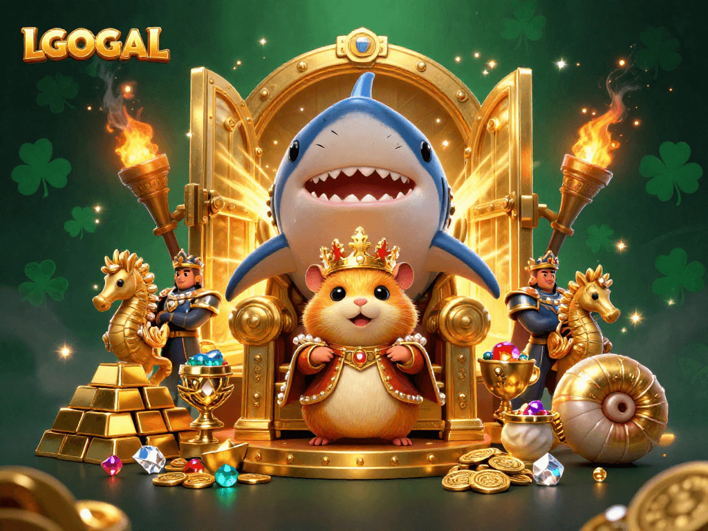 Experience the thrill at LGOGOAL's vibrant casino environment, featuring rich gaming elements.