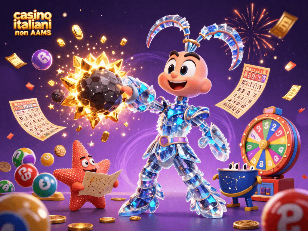 Gioca nei casino italiani non AAMS e vinci con il granchio galattico e gemme dorate.