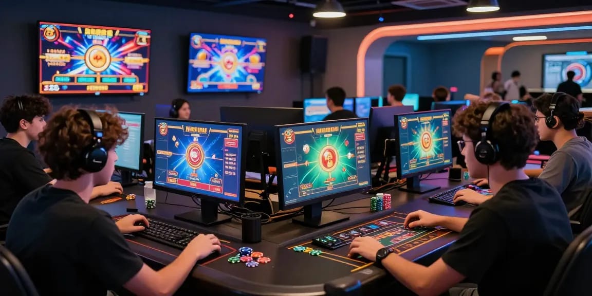 Players enjoying the B52 online gaming experience with exciting visuals and engaging interactions.