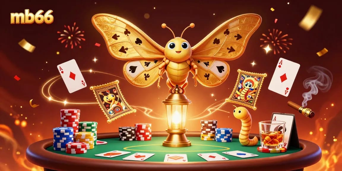 Experience the thrilling world of mb66 casino with vibrant poker action and elegantly designed elements.