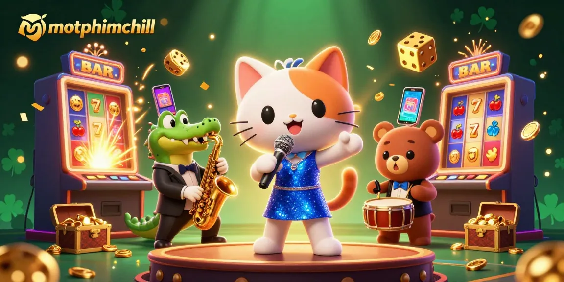 Experience the excitement of motphimchill with dynamic casino action featuring fun characters and vibrant game elements.