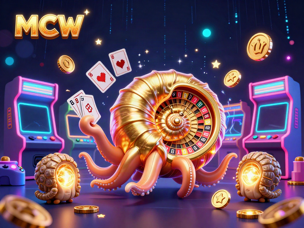 Engage in thrilling games at MCW with vibrant casino elements and rich visuals.