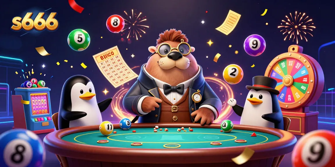 s666 elevates gaming with lively underwater poker featuring charming characters and dynamic game elements.