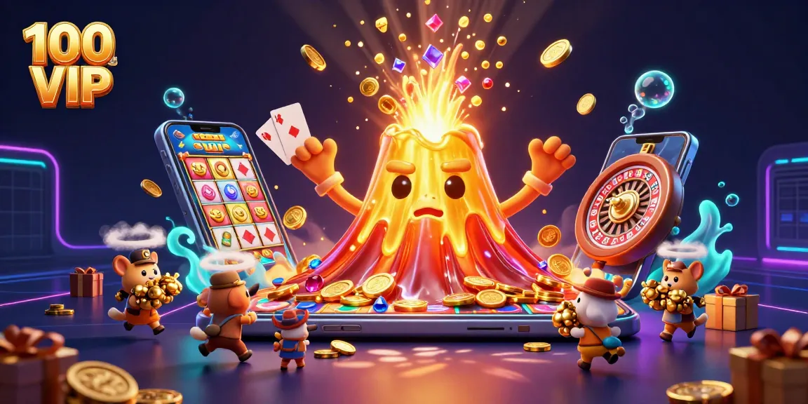 Experience thrilling adventures at 100 VIP with vibrant gameplay and exciting riches.