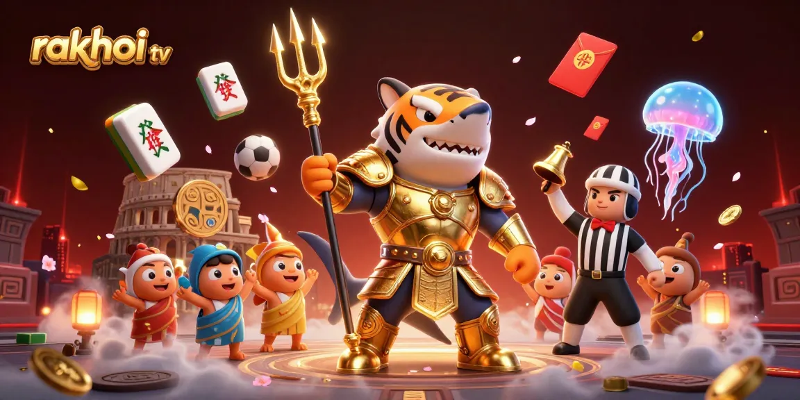 Experience thrilling betting action with rakhoi tv featuring a dynamic underwater scene.