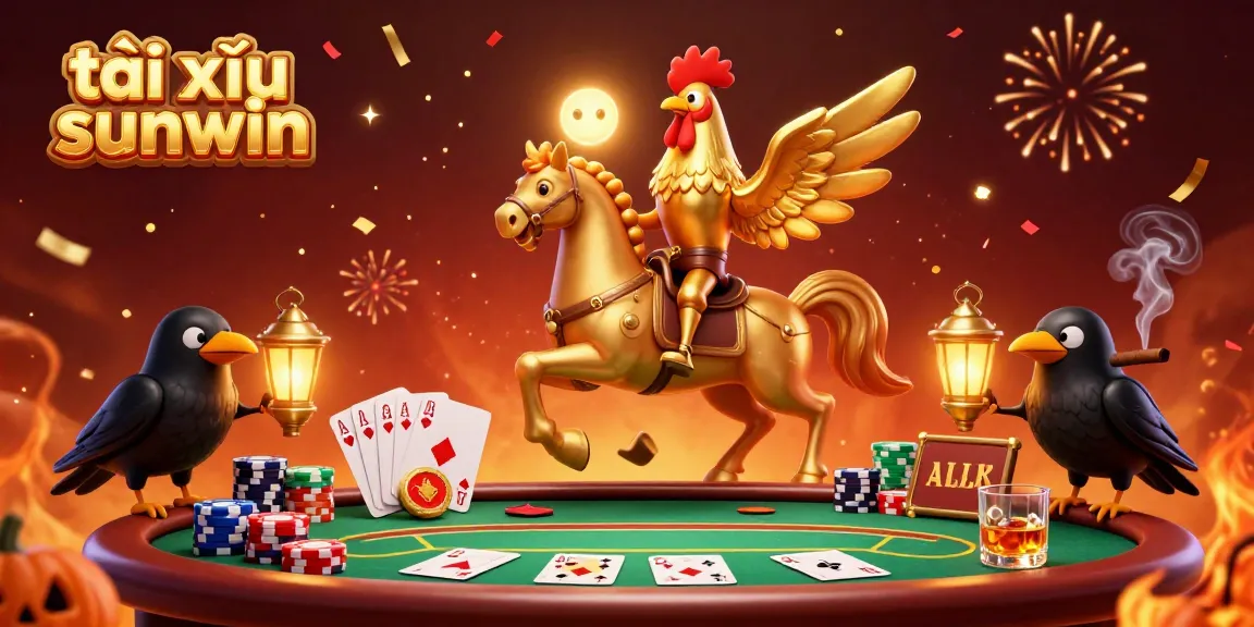 Experience thrilling tài xỉu sunwin action in a dynamic casino scene filled with vibrant poker elements.
