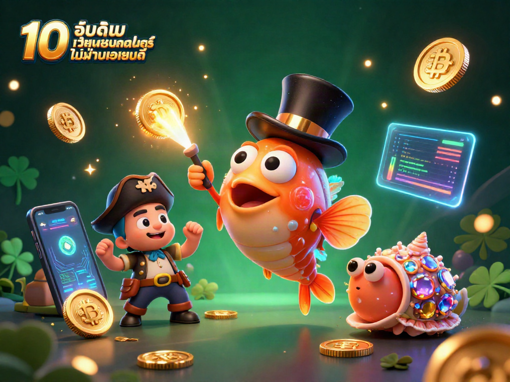ดึงดูดเหรียญทองด้วย 10 อันดับ เว็บพนันออนไลน์ ไม่ผ่านเอเย่นต์ ในฉาก 3 มิติสุดน่าตื่นเต้น