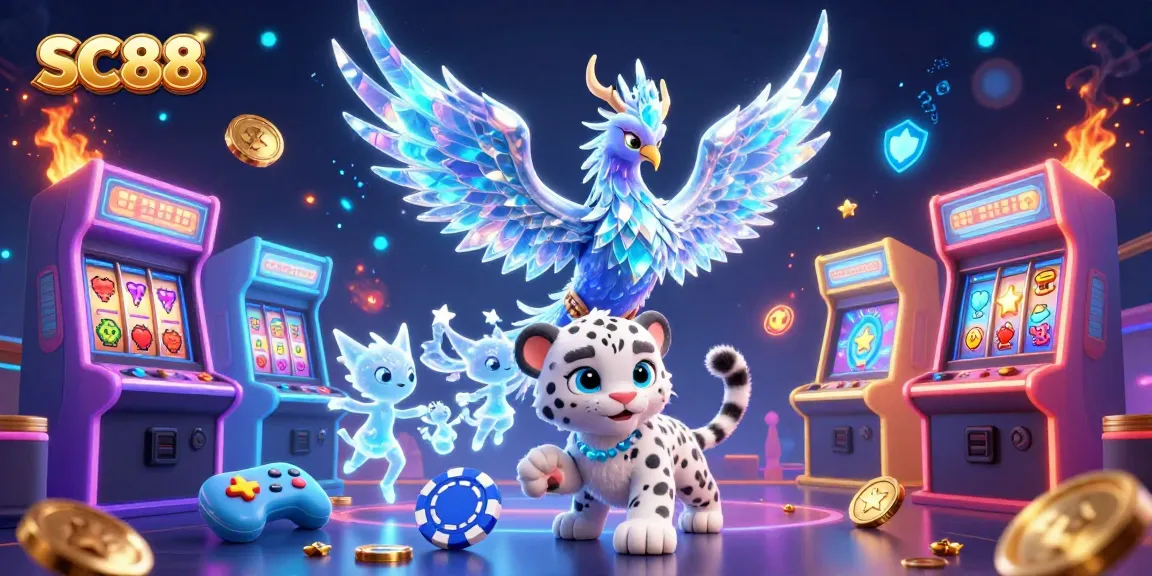 Win big with SC88's 3D casino action featuring vibrant characters and captivating gaming elements.