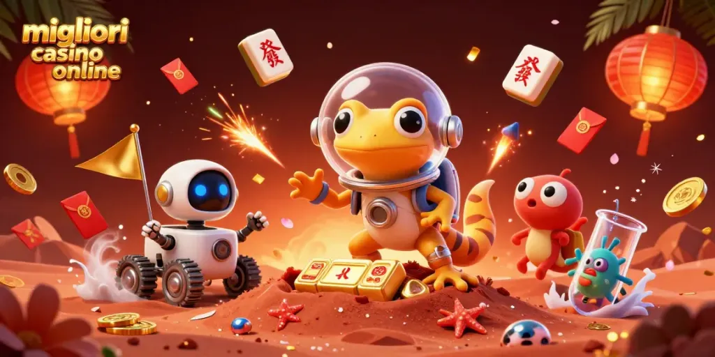 Gioca ai migliori casino online con RTP elevato, immersi in un'avventura cosmica.