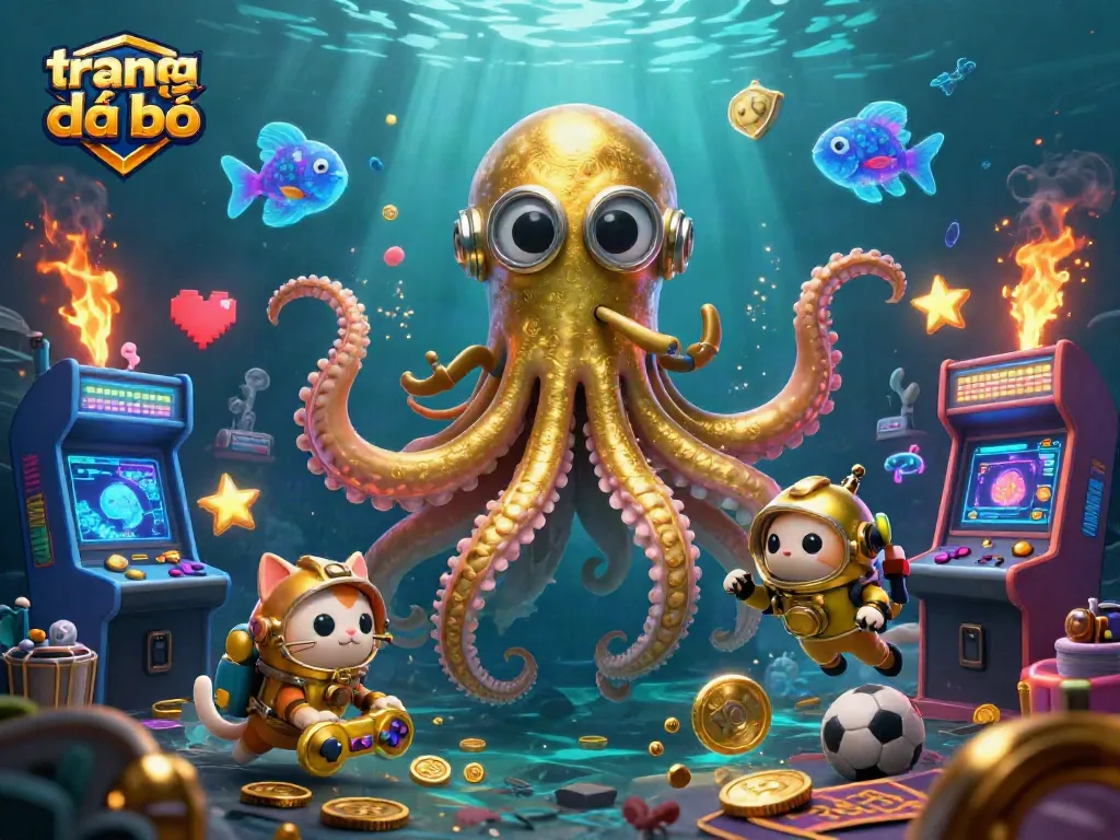 Trải nghiệm cá cược trực tuyến với trang cá cược đá bóng, kraken khổng lồ và món quà bất ngờ.