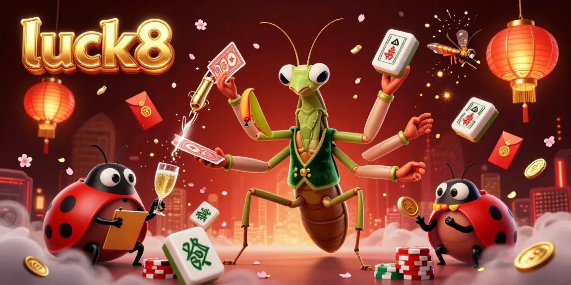 Experience the thrill of luck8 casino games with vibrant 3D characters in a dynamic gaming atmosphere.
