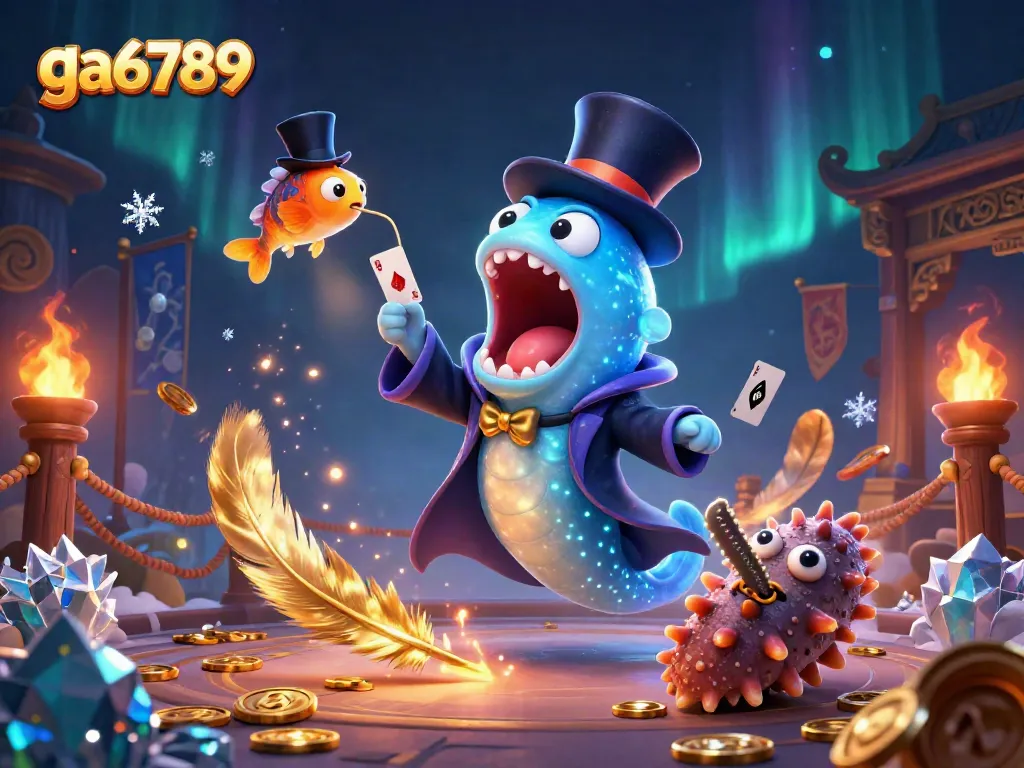 Experience ga6789's exciting magical casino world with vibrant characters and dynamic elements.