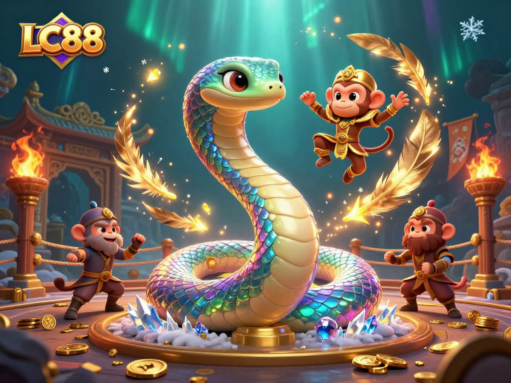 LC88 brings excitement to gamblers with vibrant casino elements in a stunning 3D illustration.
