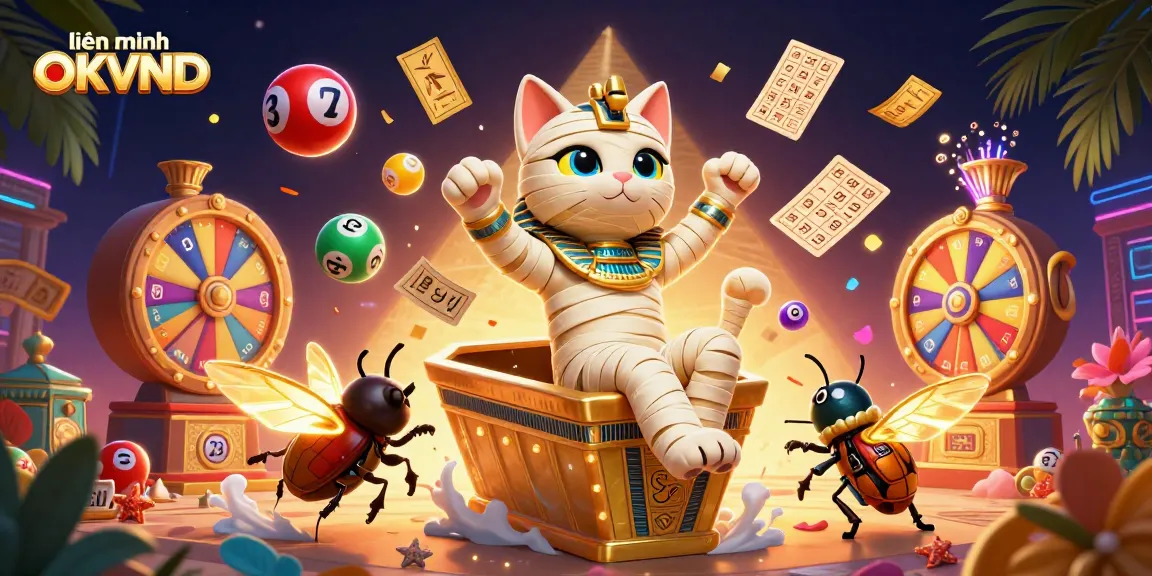 Engage with the thrilling action of liên minh OKVND featuring a vibrant 3D casino scene.