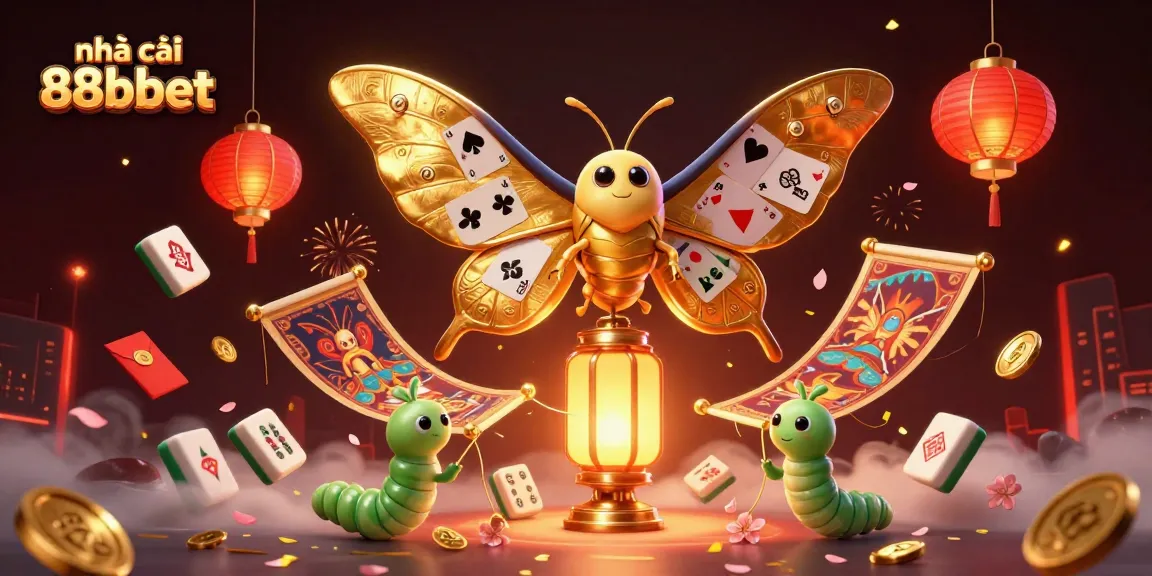 Experience the vibrant world of nhà cái 88bbet, where golden moths and casino treasures come alive.