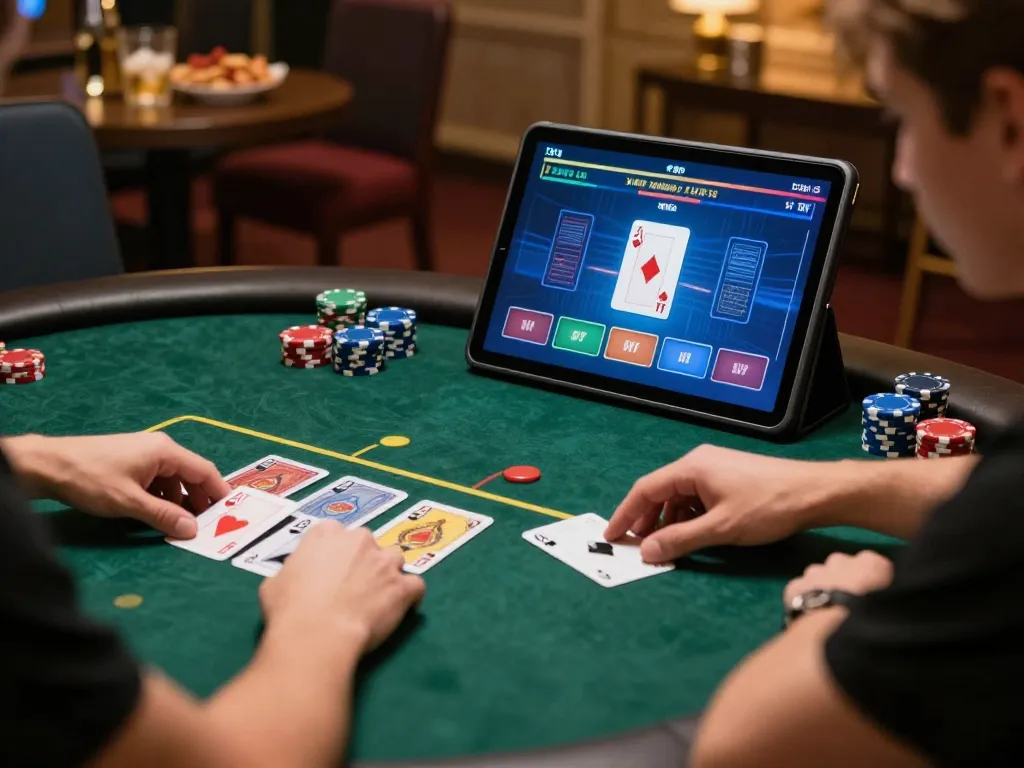girlmeetsformosa showcases a player engaging in strategic online poker betting, highlighting virtual card gameplay.