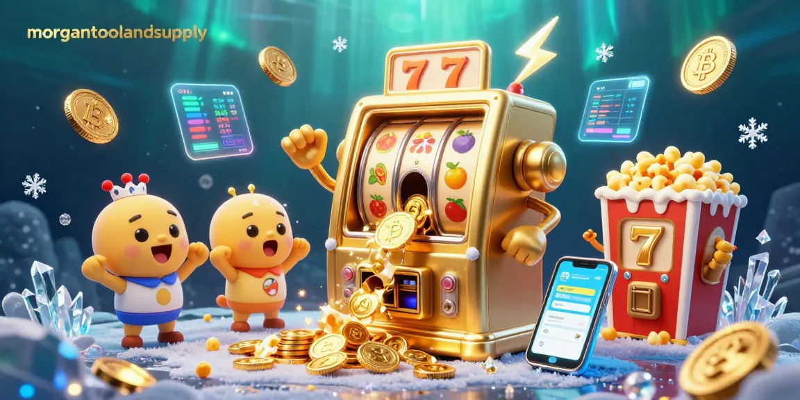 Experience the excitement of jackpot wins with morgantoolandsupply's vibrant slot machine scene.