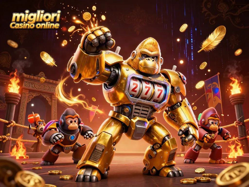 I migliori casino online offrono esperienze uniche, come un gorilla meccanico che combina slot e avventura.