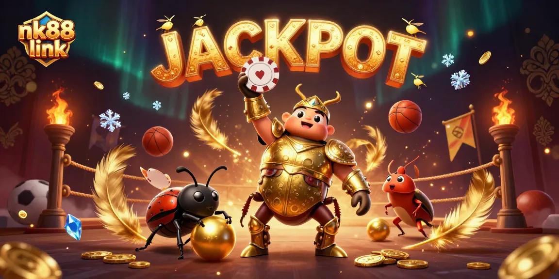 Join the excitement at nk88 link—celebrate wins with animated gaming elements and vibrant characters.