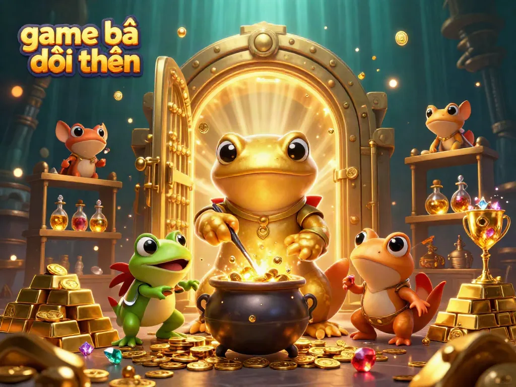 Experience thrilling gameplay in game bài đổi thưởng with charming characters and treasure!