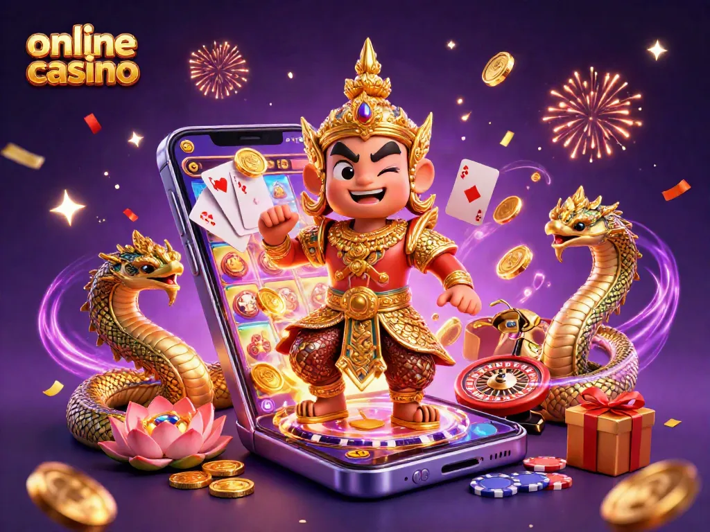 Disfruta en un casino online mientras juegas y celebras con personajes únicos.