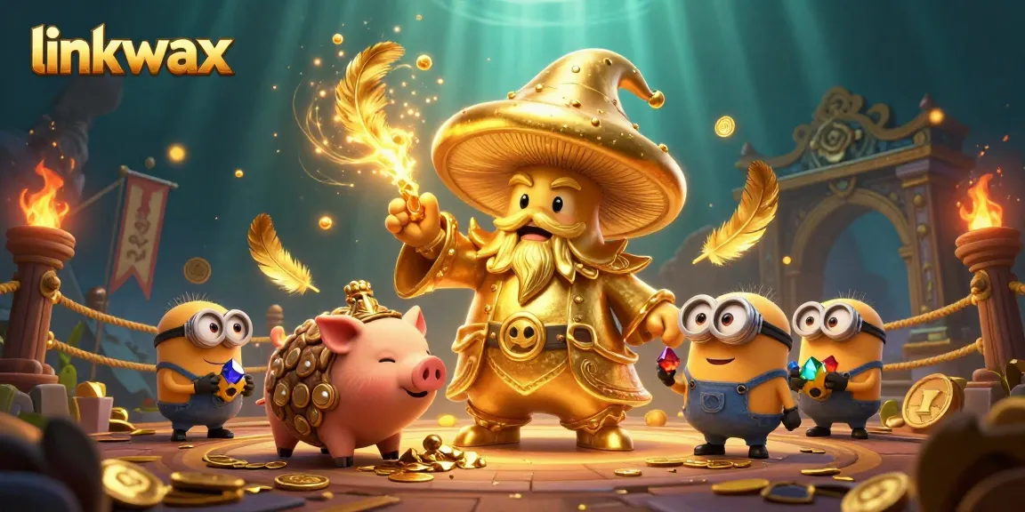 Join the excitement at link vmax with golden treasures, golden mushroom wizard, and magical gameplay.