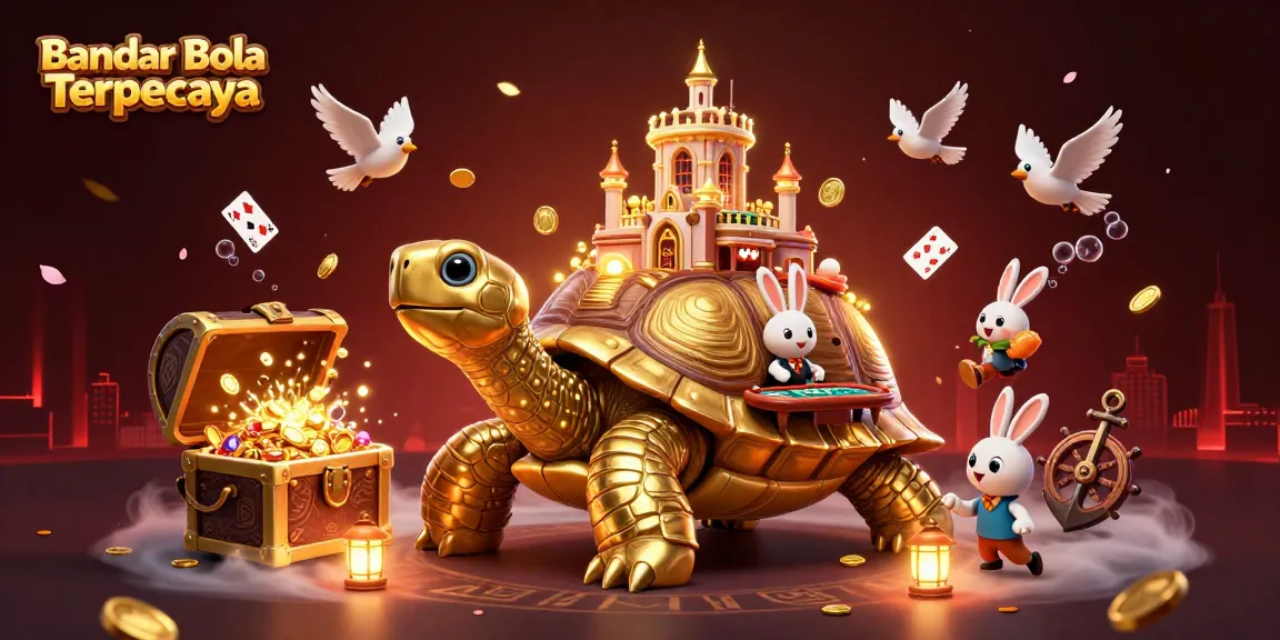 Experience thrilling gameplay with Bandar Bola Terpercaya showcasing a whimsical blend of casino magic and adventure.