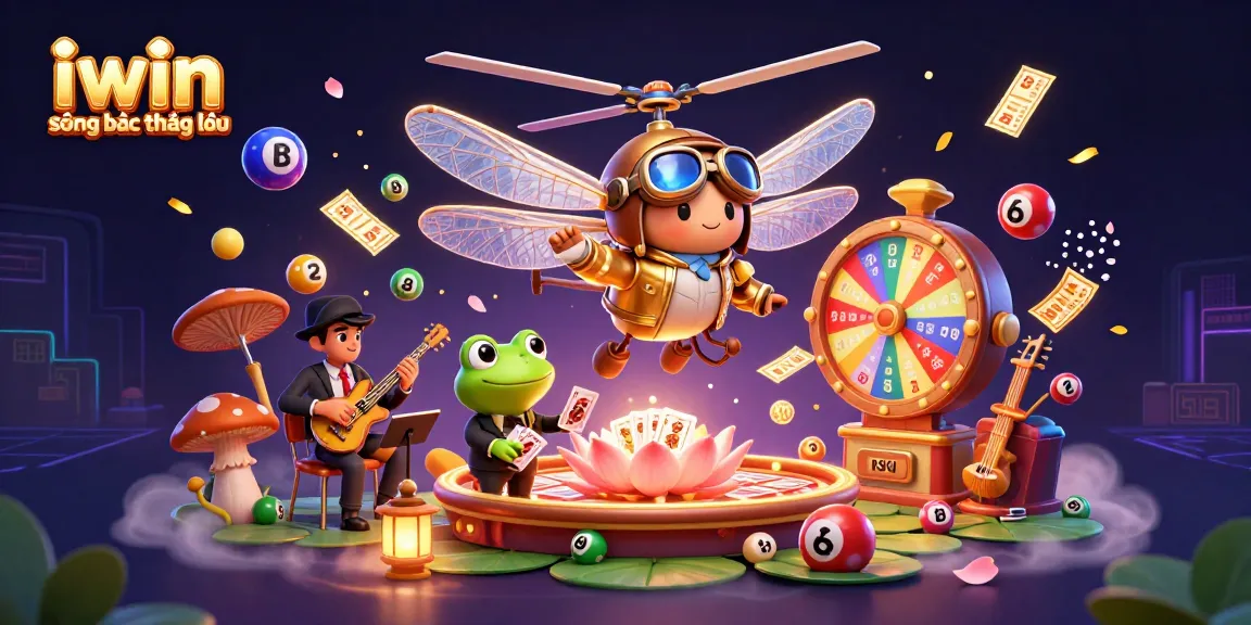 Experience thrilling games at iwin sòng bạc thượng lưu with vibrant lottery elements and engaging characters.