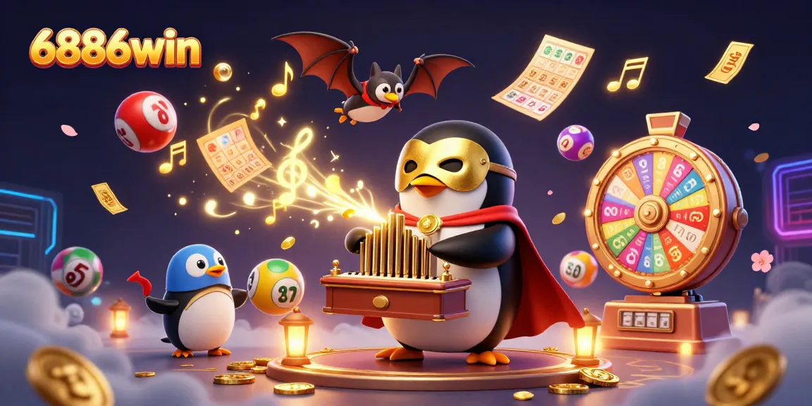 Engage with dazzling gameplay at 6886win while witnessing golden coins from a pipe organ explosion.