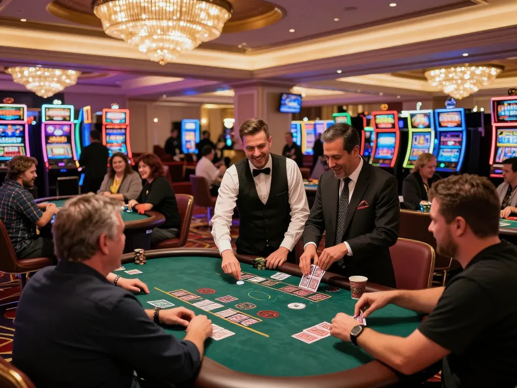 Experience high-stakes gaming at cm88com in a vibrant Las Vegas casino atmosphere