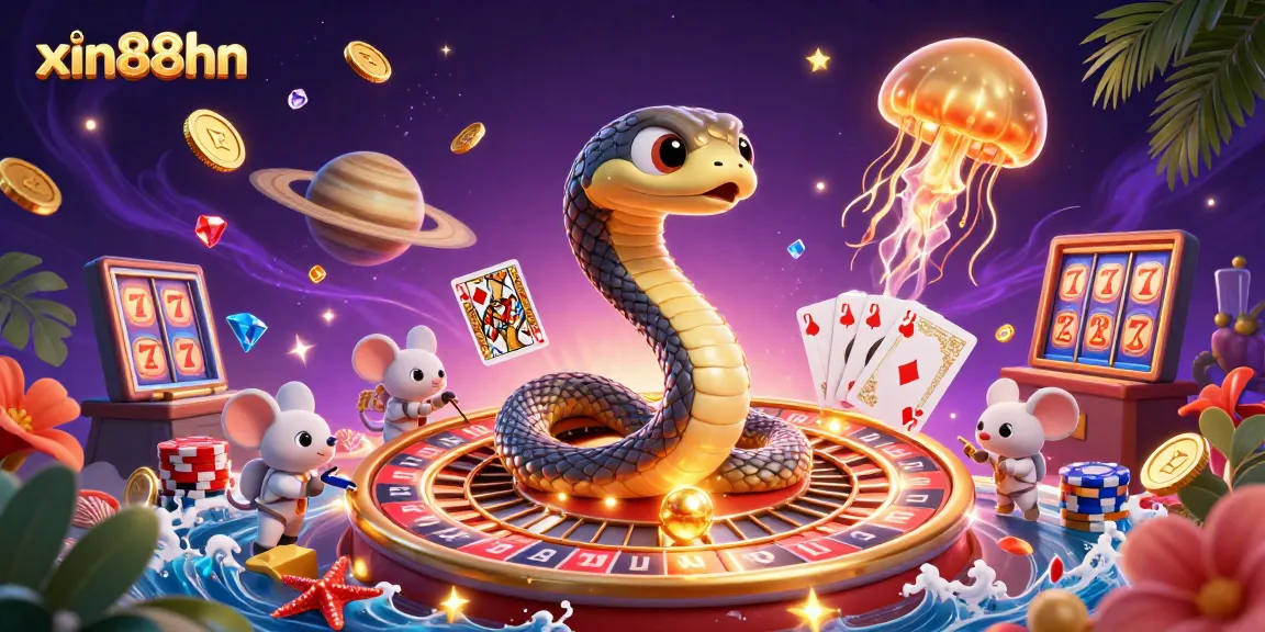 Experience thrilling gameplay with xin88hn featuring cosmic characters and vibrant casino elements