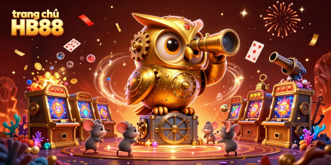 Engage with the exciting atmosphere of trang chủ HB88 featuring dynamic casino elements, vibrant characters, and rich visuals.