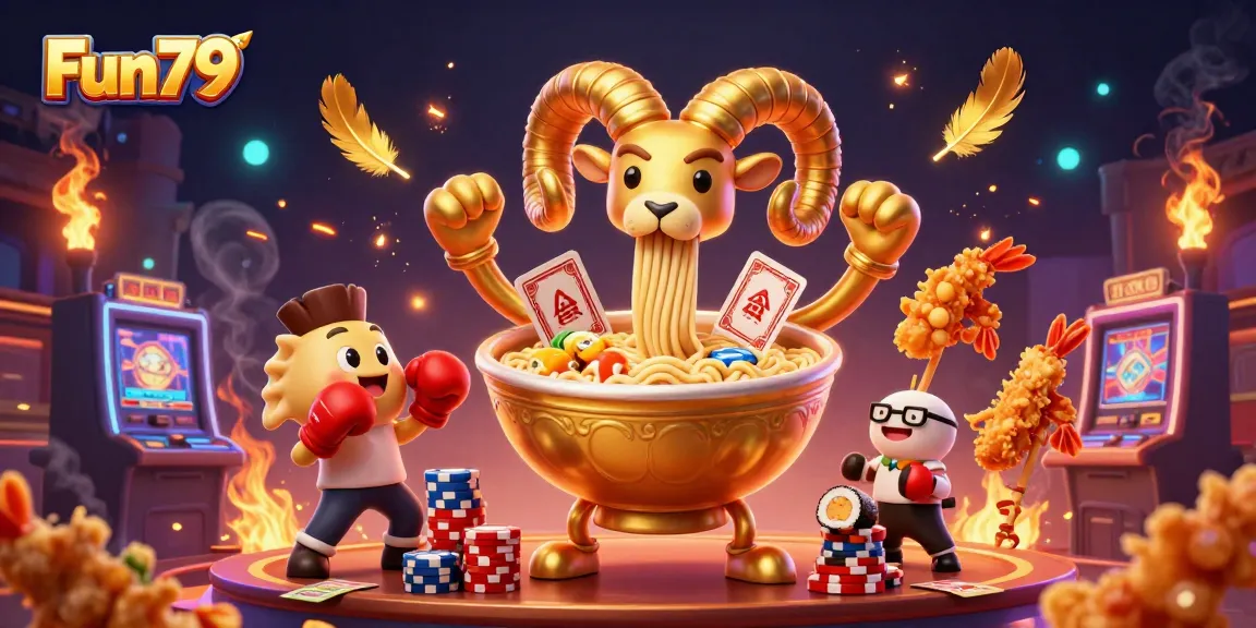 Experience excitement with Fun79's vibrant virtual casino, featuring unique animated characters.