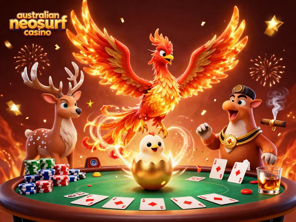 Experience exciting gameplay at the australian neosurf casino with vibrant casino elements.