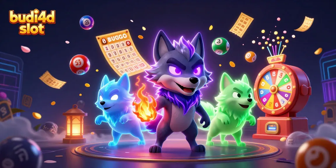 Experience high-energy gameplay with budi4d slot, featuring lively characters, dynamic elements, and thrilling lottery vibes.